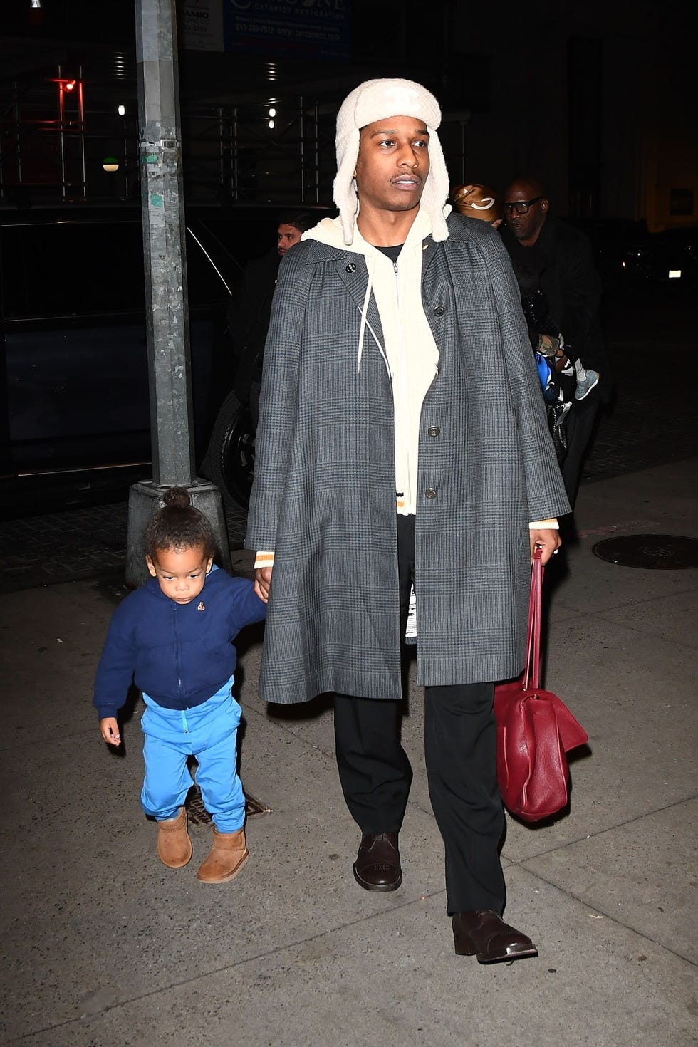 Rihanna és A$AP Rocky: Stílusos családi játék a gyerekekkel!