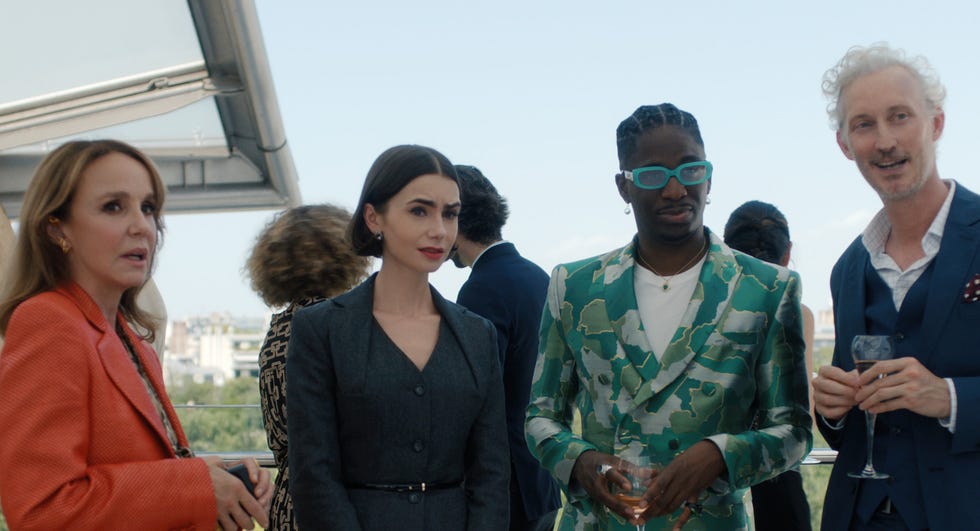 '90-es évek sminkjei: Emily in Paris 5. évadának trendjei