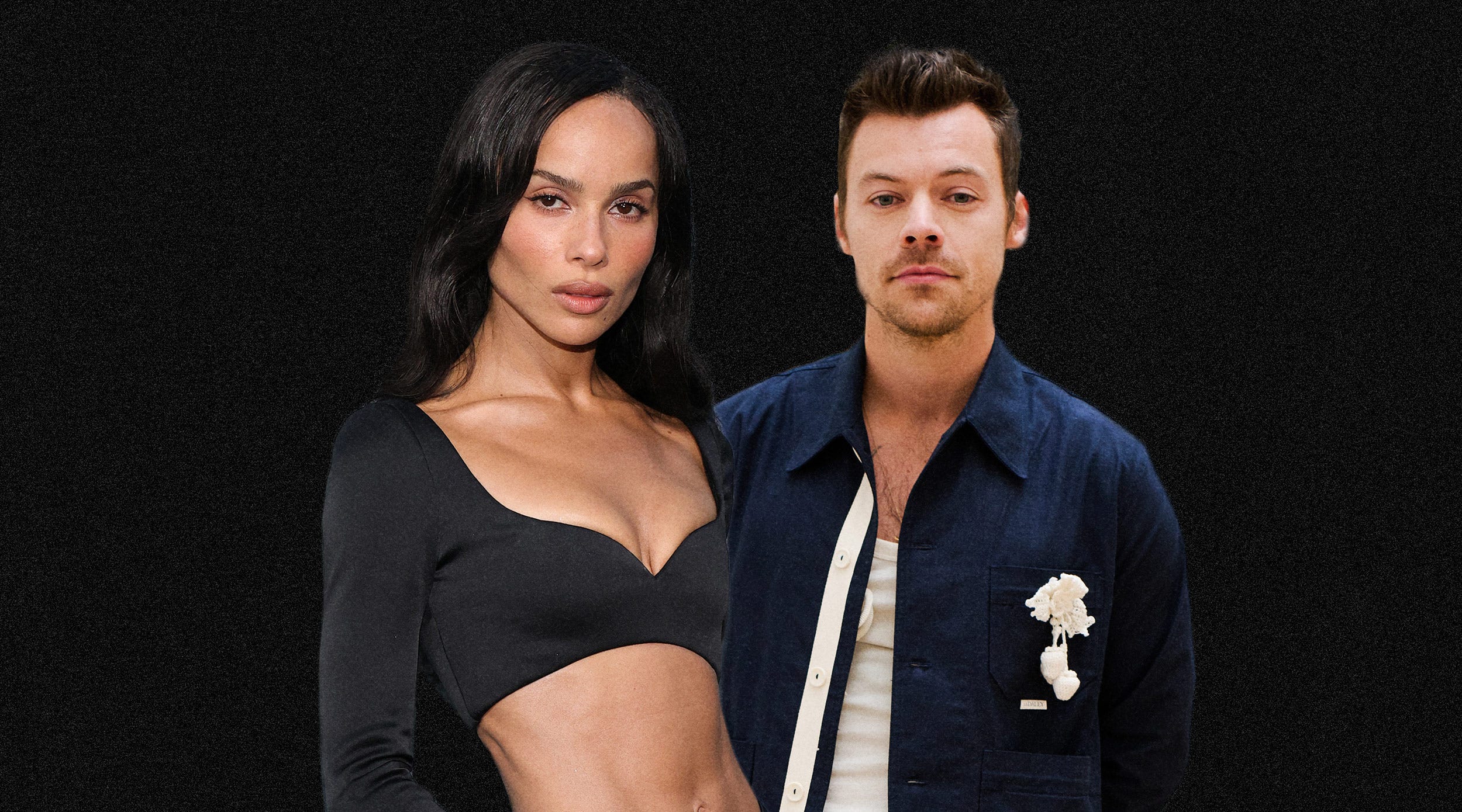 Trench kabátokkal és denimmel: Zoë Kravitz és Harry Styles divatpáros!