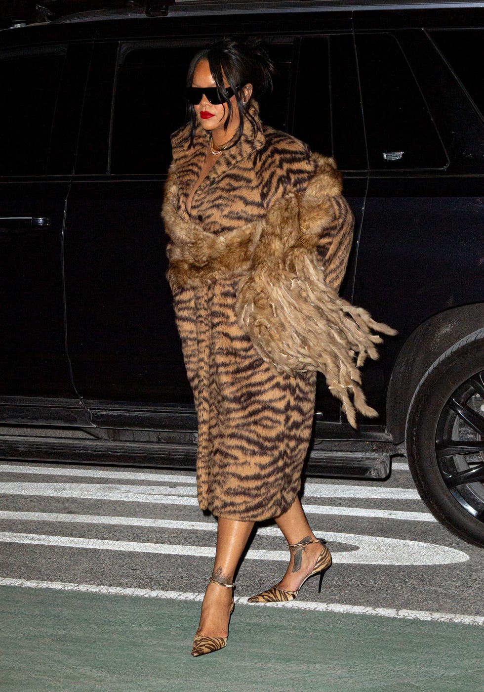 Rihanna új Alaïa kollekciója: lenyűgöző tigrismintában!
