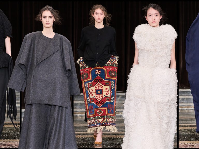 Georgiai tervező: Hagyományos szőnyegek ruhává válnak!