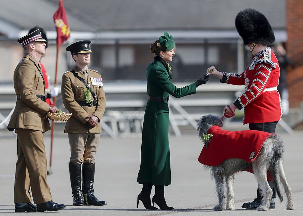 Katalin hercegnő ragyogó zöldben a Szent Patrik-napon!