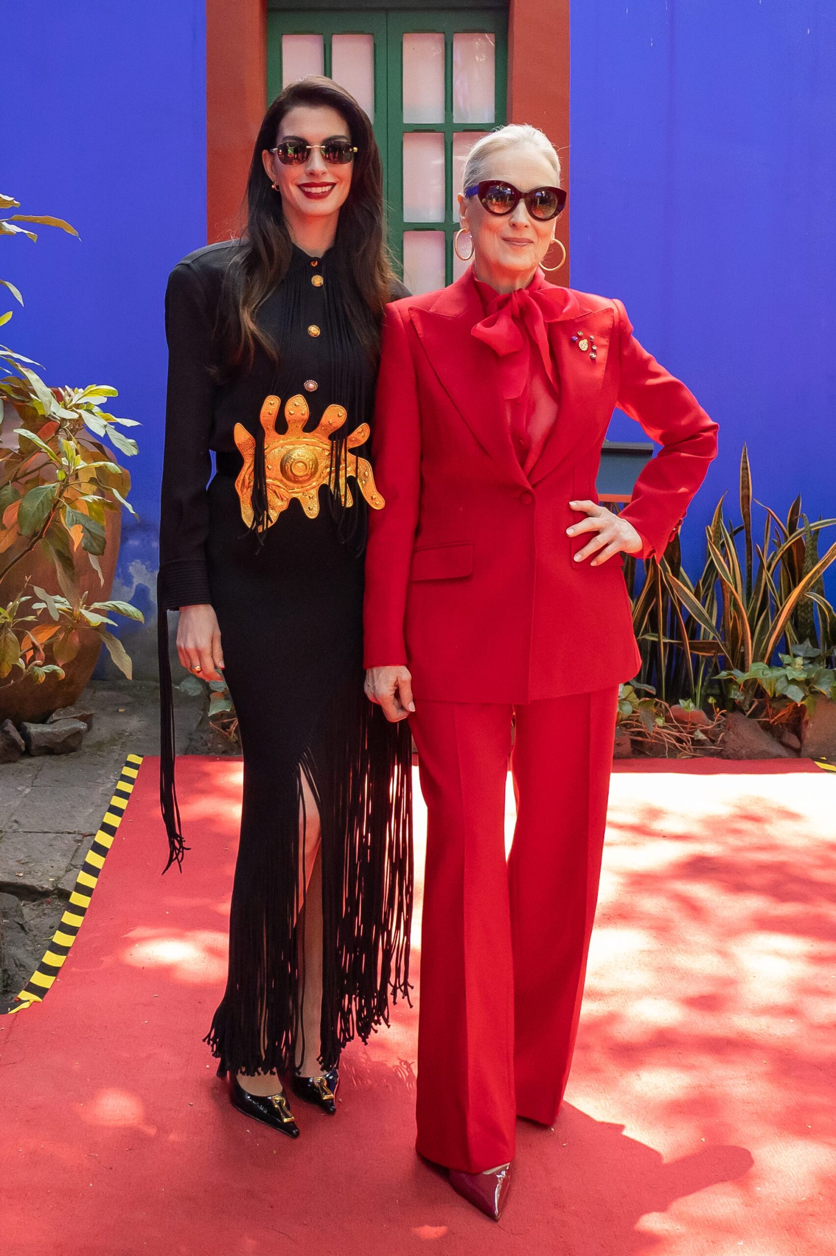 Anne Hathaway divatpillanatai a Devil Wears Prada 2. promóján