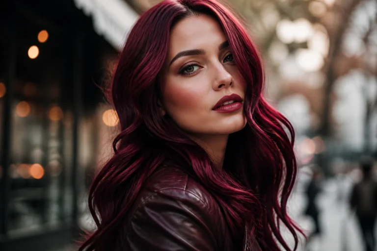 Cherry cola hajszín: mélyvörös trend őszre